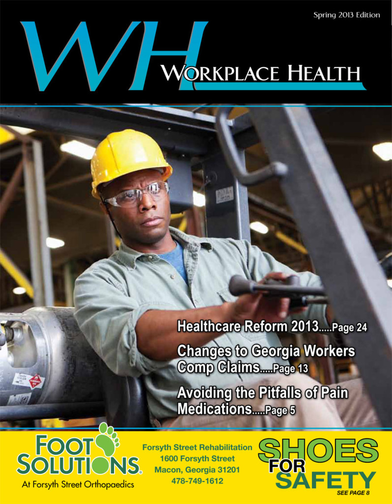 Workplace Health Magazine Spring 2013