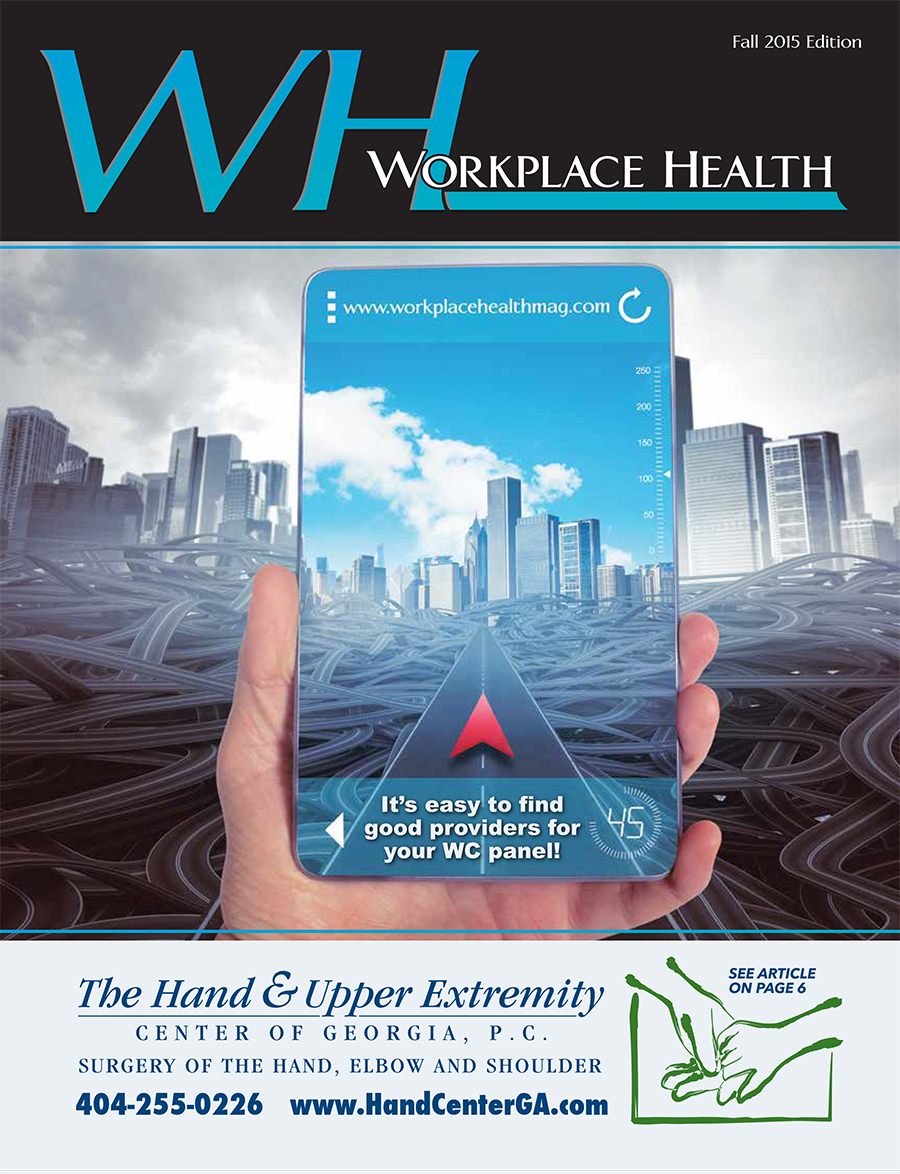 Workplace Health Magazine Fall 2015 Edition